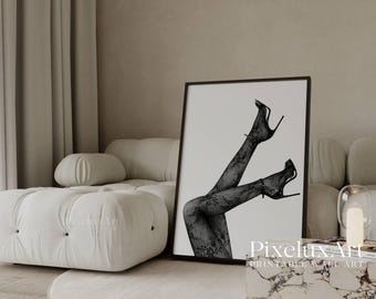 Stockholm Style Leopard Wall Art Set, Y2K Fashion Poster, Aesthetic Leopard Print Gallery Wall, Scandinavian Aesthetic Apartment Print, image 6