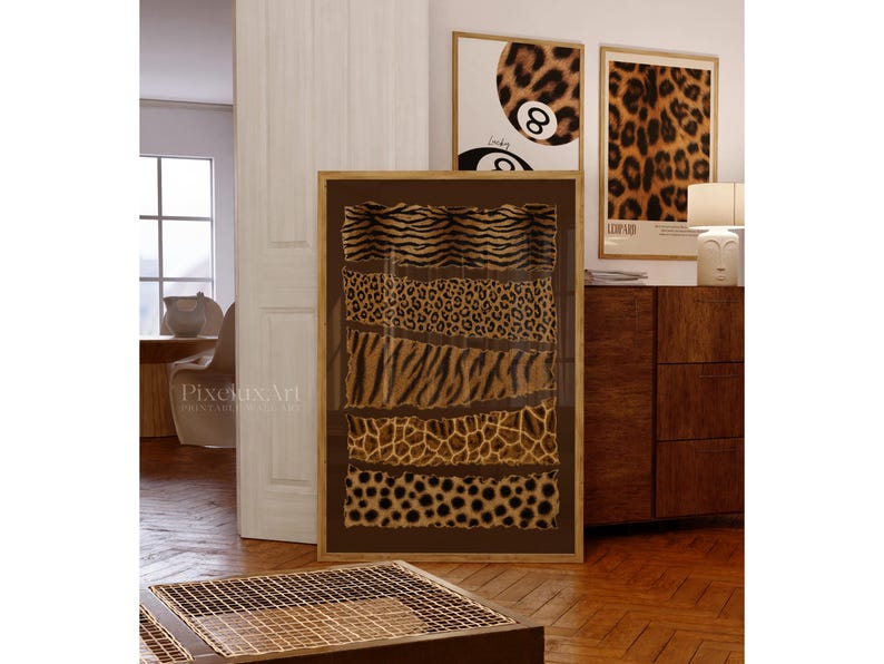 Leopard Pattern Wall Art