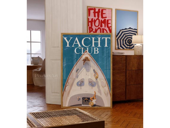 Yacht Club Poster