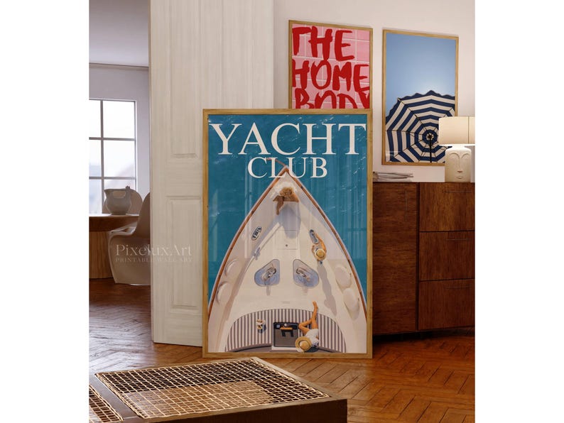 Yacht Club Poster