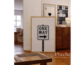 Set of 6 Trendy Black and White Gallery Wall Art, Dice, Modern Aesthetic Gallery Apartment Decor, Fashion Wall Art, Stylish Y2K Wall Art, image 7