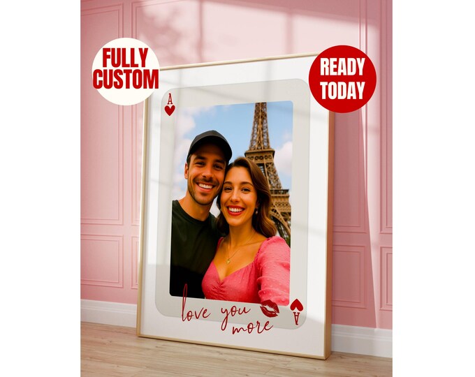 Custom Playing Card Print, Unique Gift Ideas for Couple…
