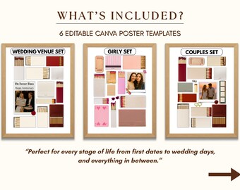 Matchbook Art Template Canva • Anniversary Canva Matchbook Template DIY • Custom Matchbox Template Gift for Him, Her, Birthday & Anniversary, image 3