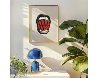 Y2K Fashion Collage Print: Edgy Feminist Dorm Art (Digital Download), image 7