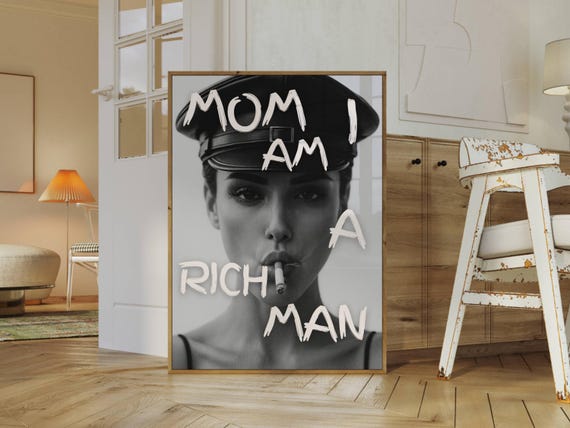 Trendy Collage Apartment Print