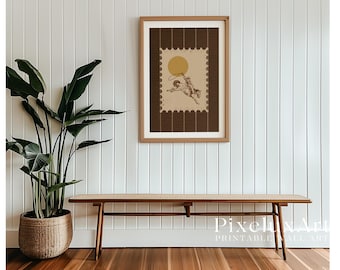 Rodeo Cowboy Wall Art | Western Horse Print | Rustic Country Decor | Vintage Farmhouse Poster, image 5
