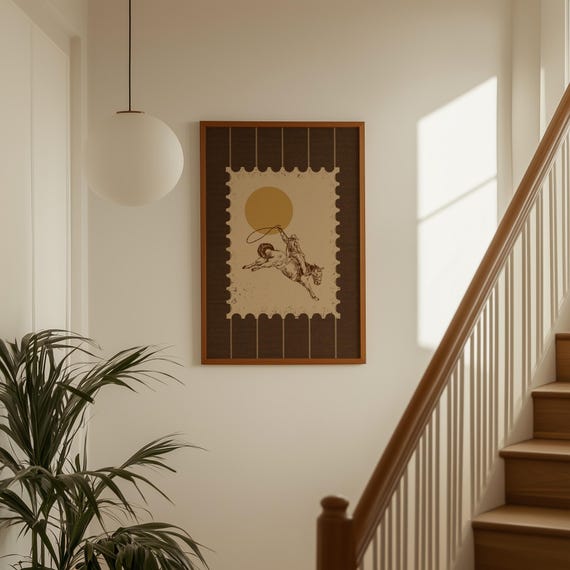 Rodeo Cowboy Wall Art