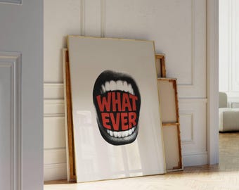 Y2K Fashion Collage Print: Edgy Feminist Dorm Art (Digital Download), image 5