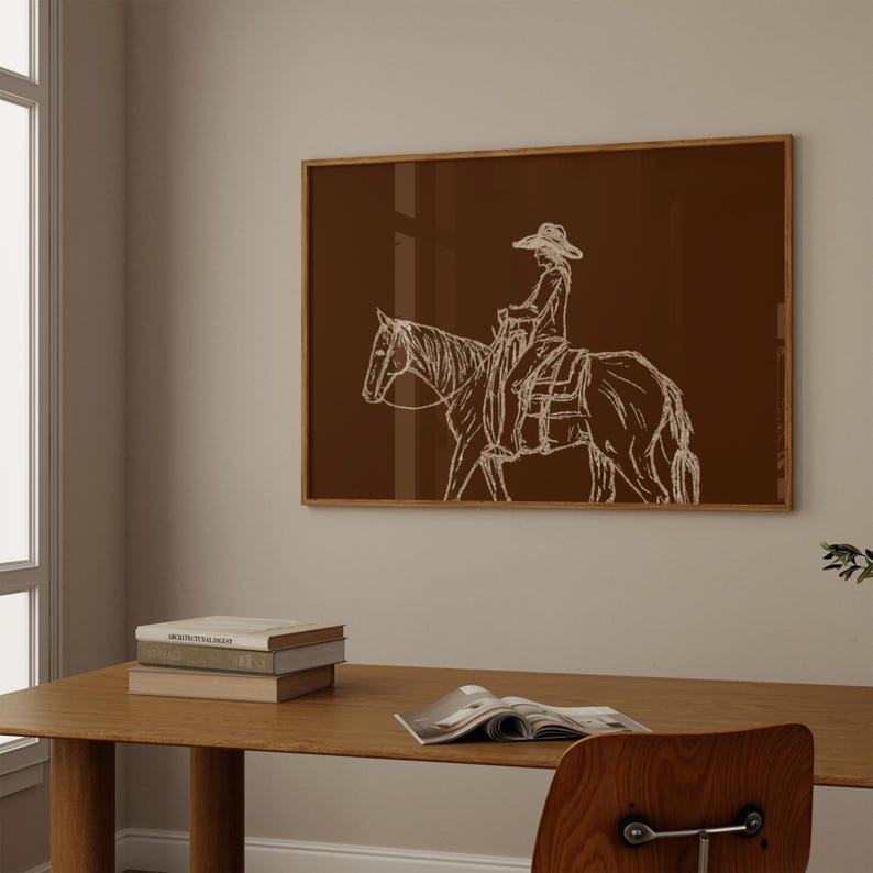 Cowgirl Wall Art