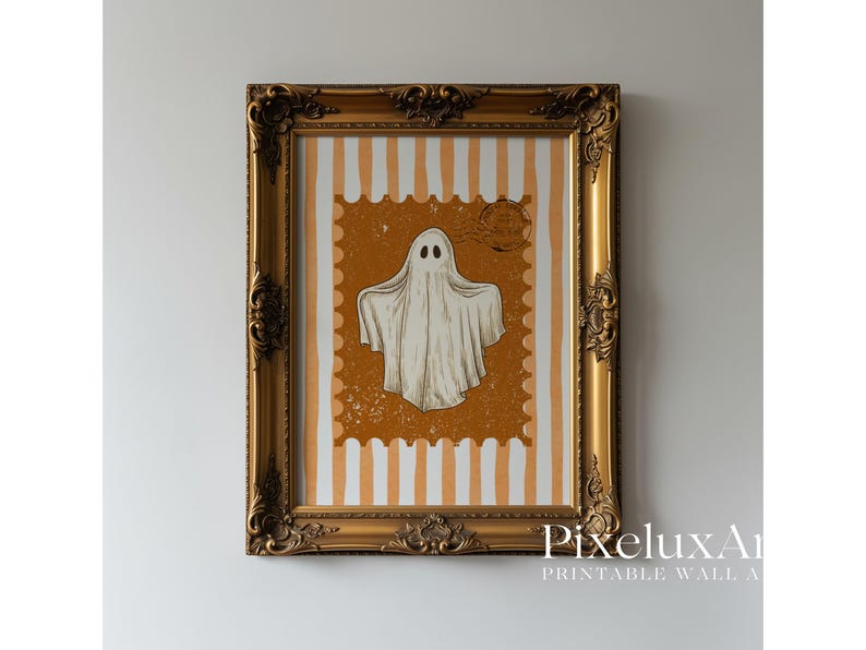 Vintage Ghost Wall Art