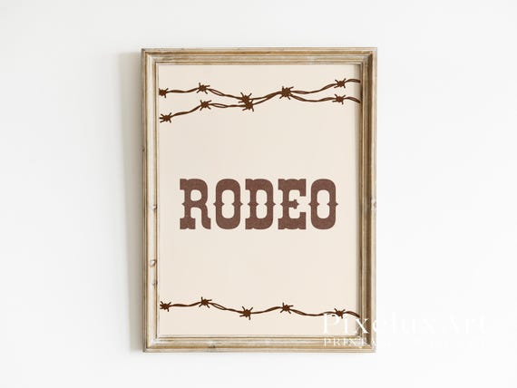 Rodeo Wall Art