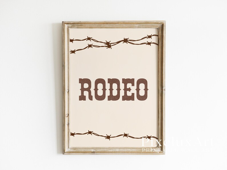 Rodeo Wall Art