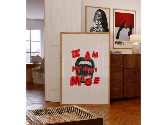 Trendy Collage Print
