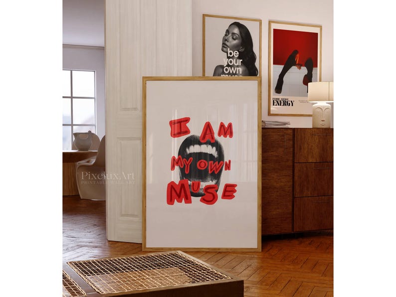 Trendy Collage Print