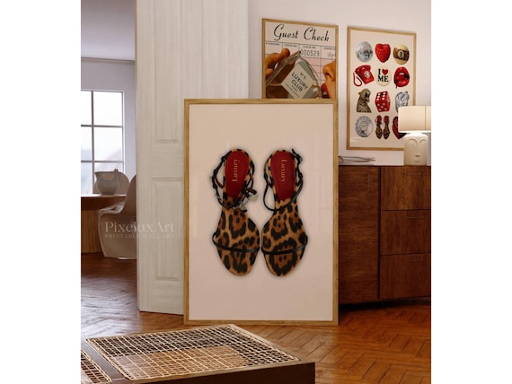 Cheetah Heels Poster