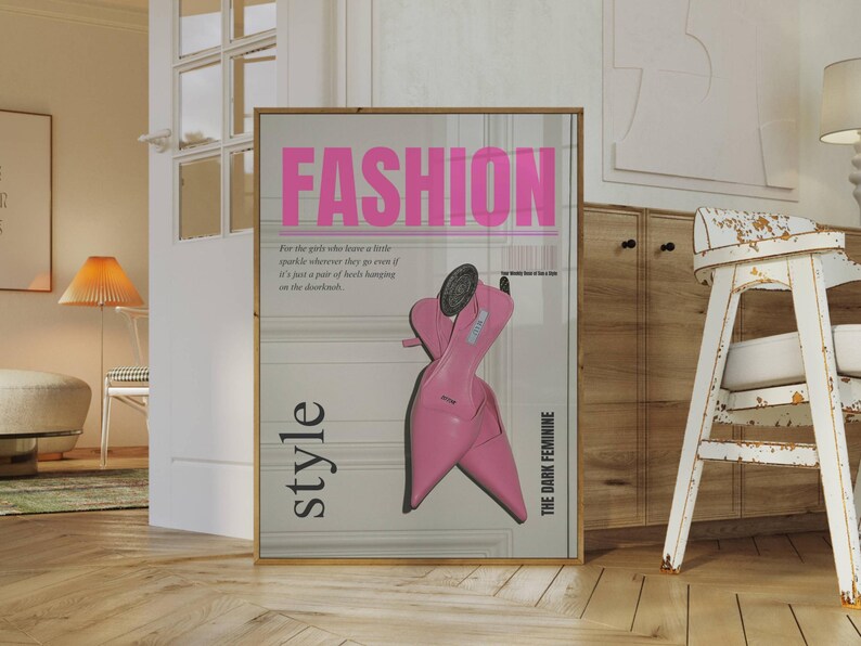 Trendy Collage Apartment Print
