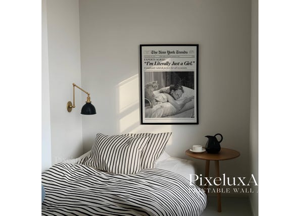 Trendy Newspaper Print