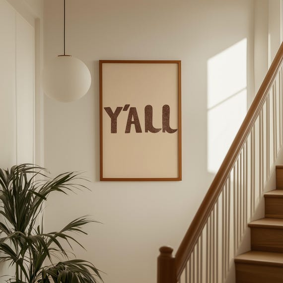 Western Y’all Wall Art