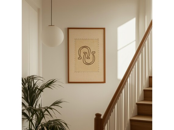 Western Howdy Honey Horseshoe Print