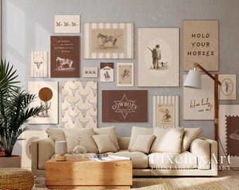 130+ Western Gallery Wall Set | Cowboy Printable Art Bundle, Rustic Rodeo Decor, Ranch Wall Art, Country Southern Farmhouse Prints, image 11