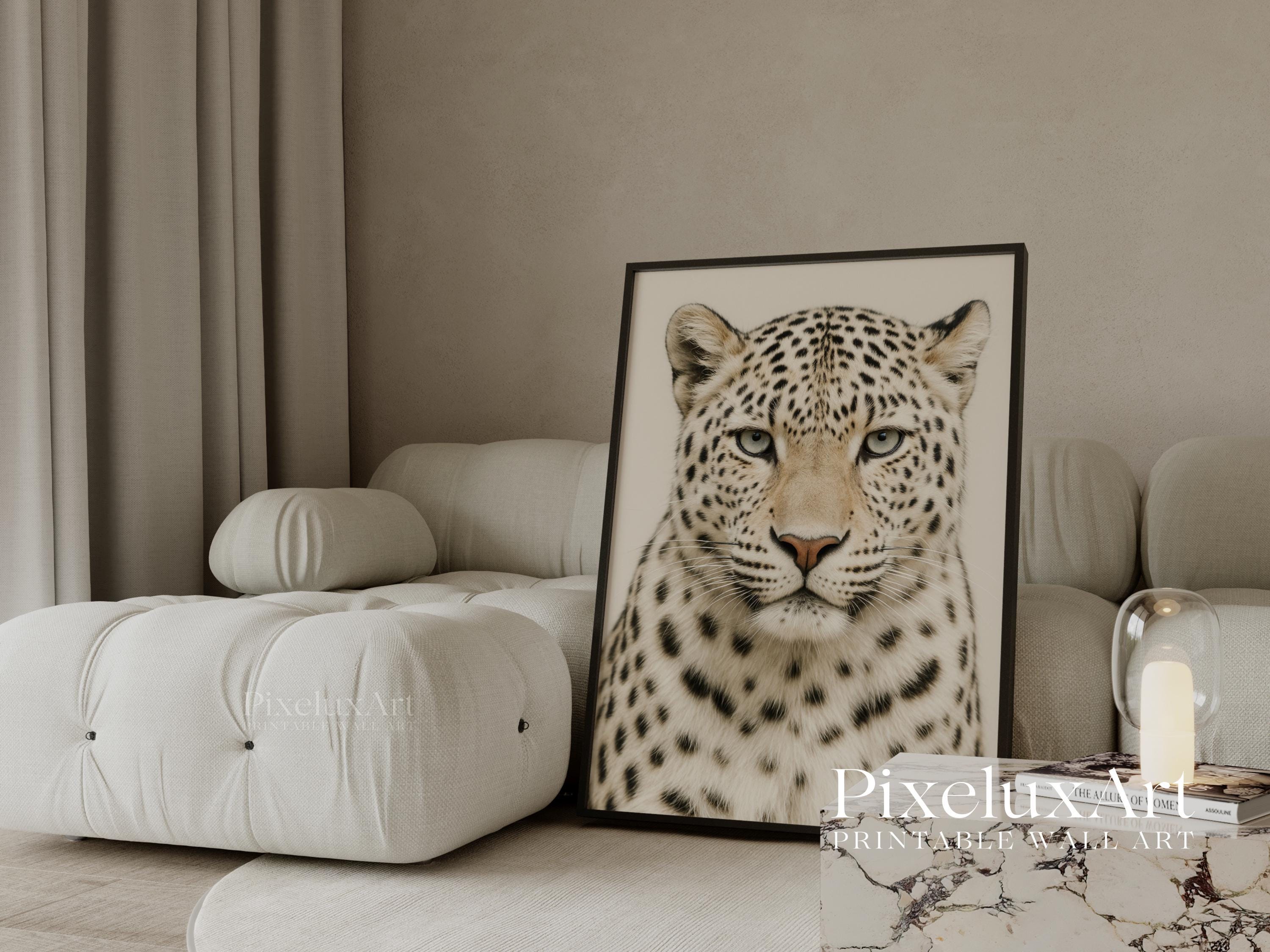 Leopard Wall Art Set, Cheetah Fashion Poster Set of 3, Animal Print ...