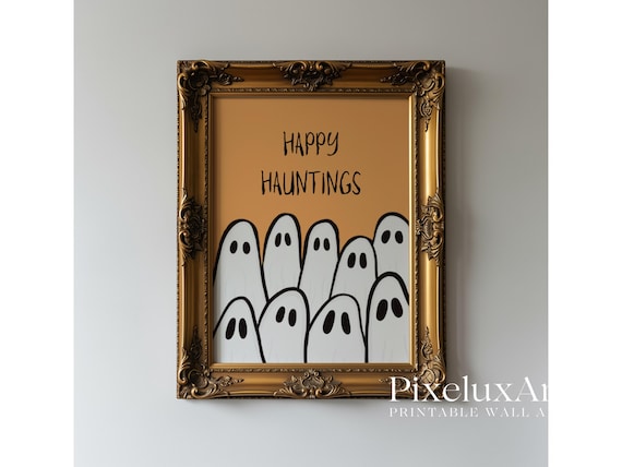 Happy Hauntings Wall Art