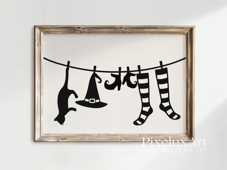 Witch Laundry Wall Art