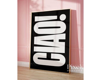 Set of 6 Trendy Black and White Gallery Wall Art, Aesthetic  Chic Apartment Decor, Trendy Leopard, Ace Card Print, Stylish Y2K Wall Art, image 5