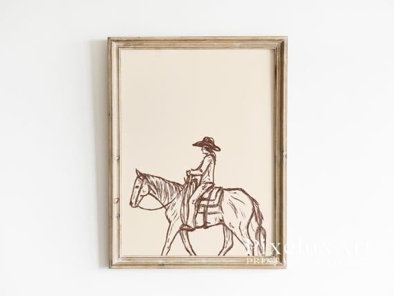 Cowgirl Wall Art