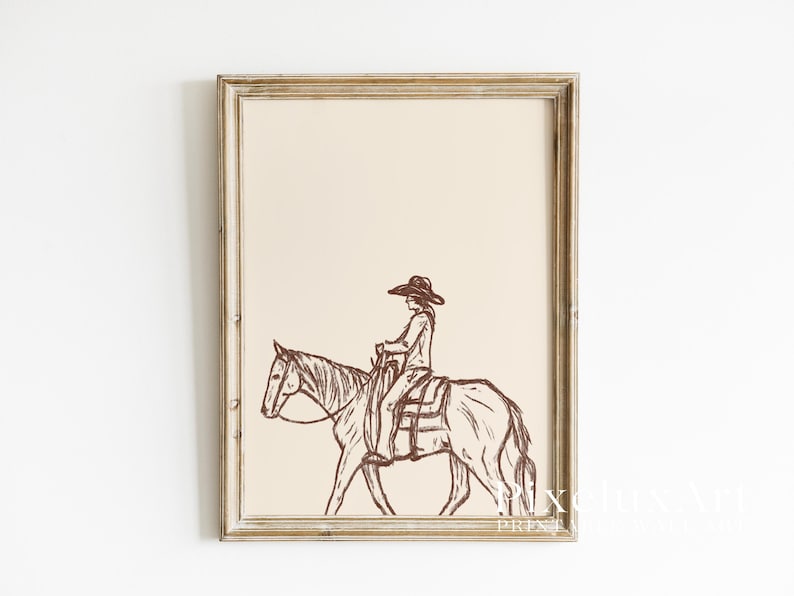 Cowgirl Wall Art