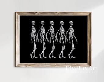 Halloween Wall Art Bundle Set of 18 – Spooky Ghosts, Pumpkins, Witches, Skeletons & Haunted House Prints | Rustic Dark Academia Fall Decor, image 5