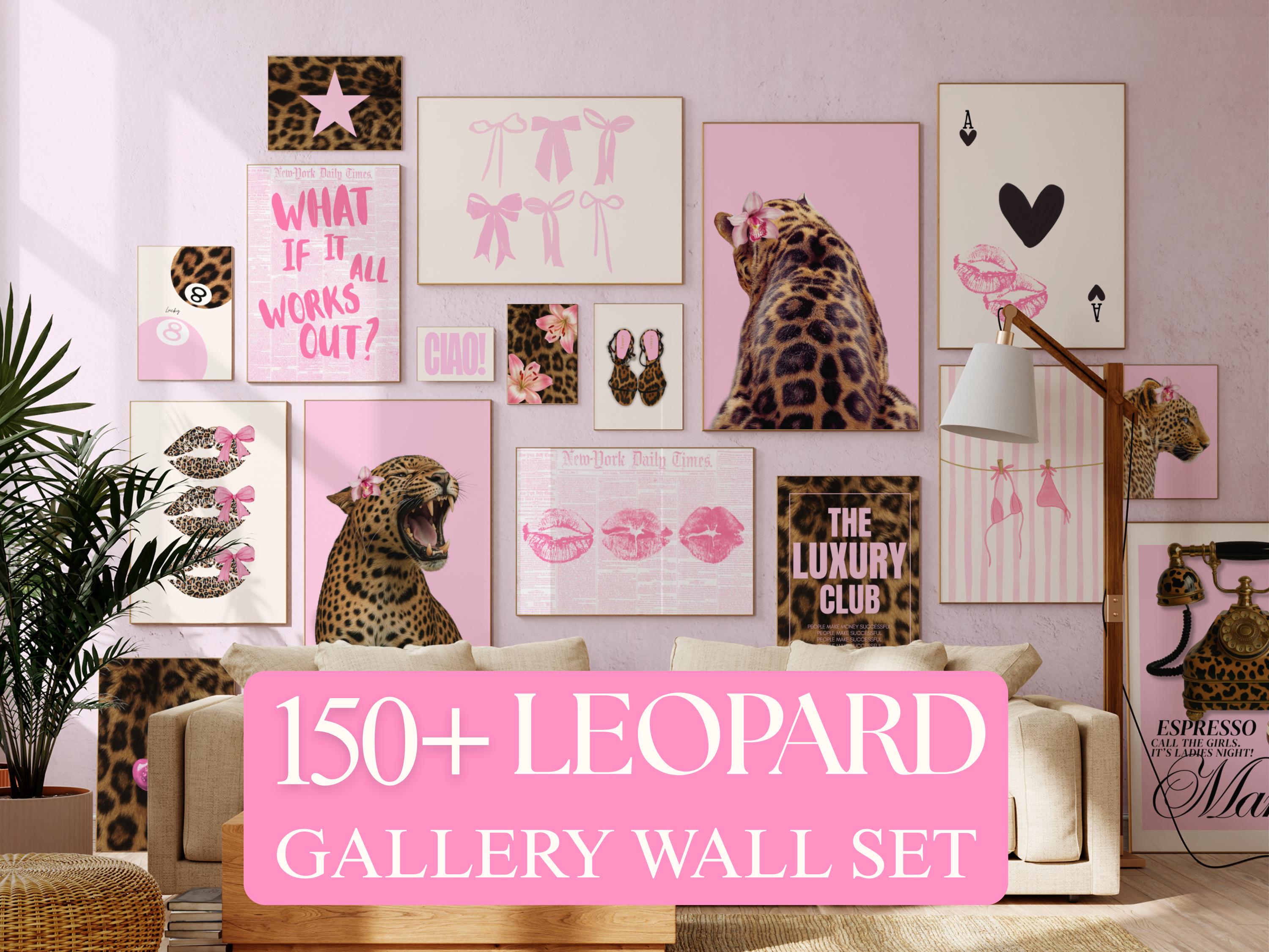 Poster Mural Leopard Panorama – Grand Format 168 X 59,4 Cm