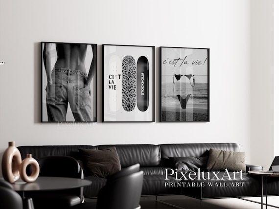 Stockholm Style Wall Art Set