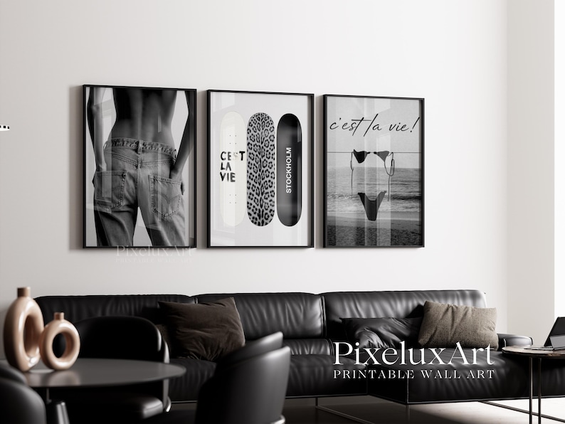 Stockholm Style Wall Art Set