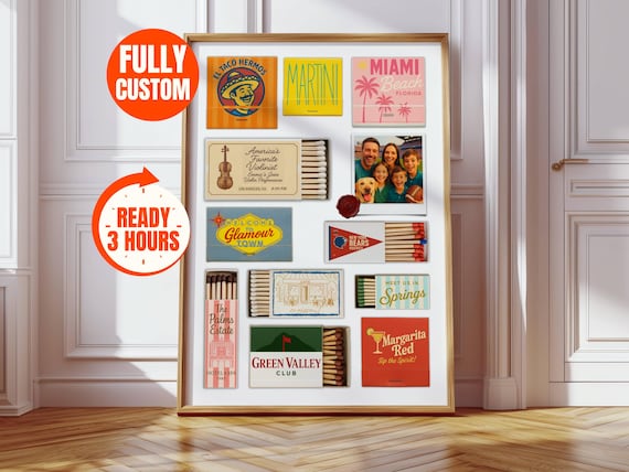Custom Matchbook Art