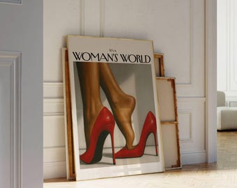 Trendy Girly Wall Art, Collage Apartment Print, Feminist Wall Art, Y2k Fashion Print, Feminist Quote, Stylish And Cool Girl Aesthetic Art, image 5