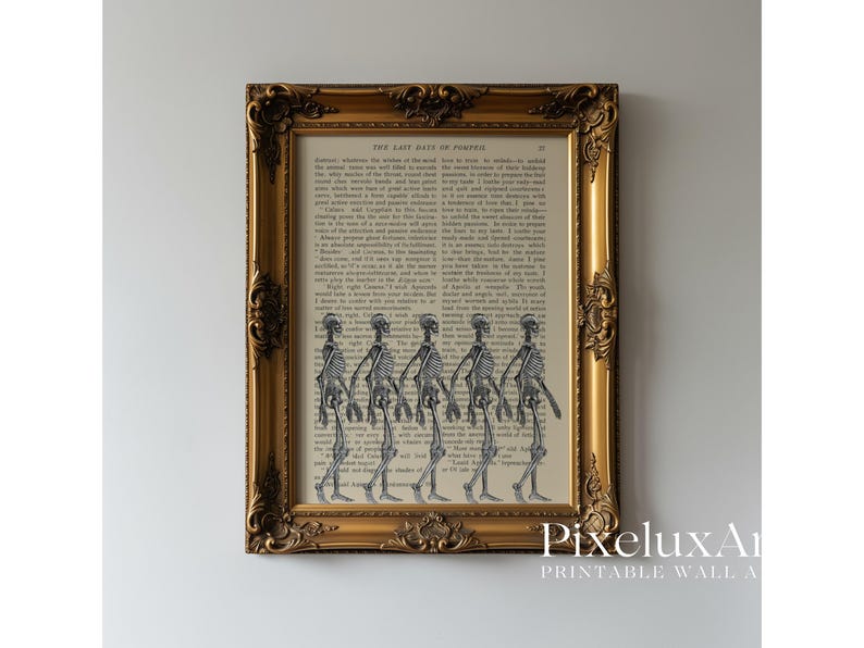 Skeleton Wall Art