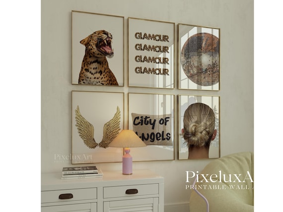 Leopard Glam Gallery Wall Set