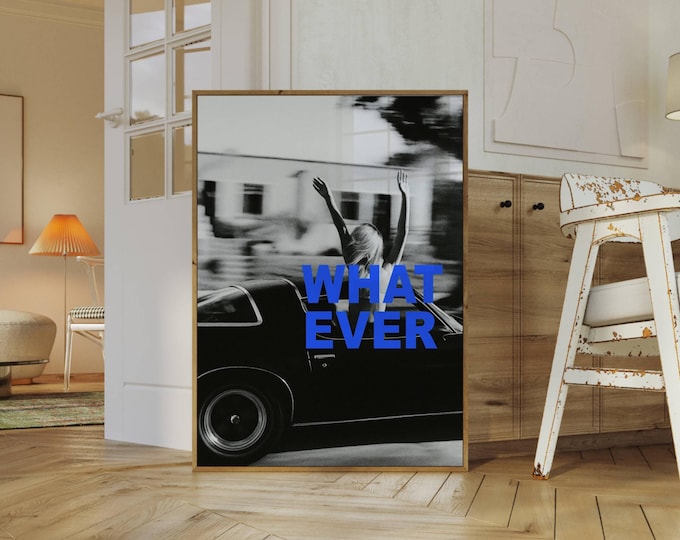 Trendy Collage Apartment Print, Black And White Y2k Fashion…