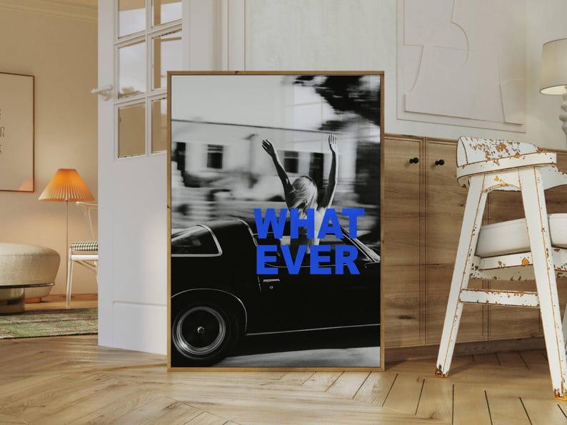 Trendy Collage Apartment Print