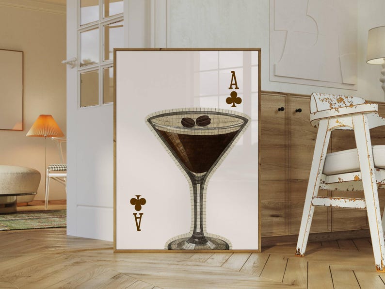 Espresso Martini Art Print
