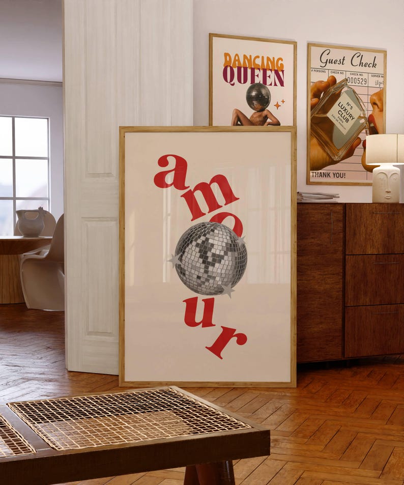 Disco Amour Wall Art