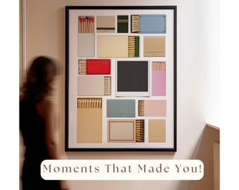 DIY Canva Matchbook Template - Custom Matchbook Art Template, Matchbook Blank for Custom Matching Gift, Custom Matchbox Art Printables, image 3