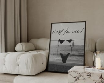 Stockholm Style Black & White Gallery Wall Set, Trendy Fashion Poster Bundle, Stylish Y2K Wall Art, Scandinavian Aesthetic Apartment Poster, image 8