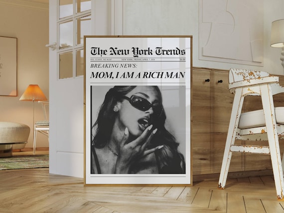 Mom I Am a Rich Man Poster