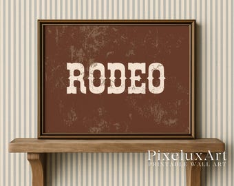 Howdy Wall Art | Cowboy Typography Print | Rustic Country Decor | Farmhouse Printable Quote, image 4