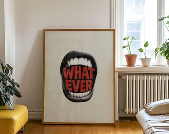Y2K Fashion Collage Print: Edgy Feminist Dorm Art (Digital Download), image 6