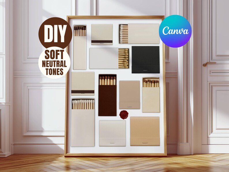 DIY Canva Matchbook Poster Template