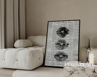 Stockholm Style Black & White Leopard Wall Art Set, Y2K Fashion Poster, Aesthetic Leopard Print Gallery Wall, Chic Aesthetic Apartment Print, image 5