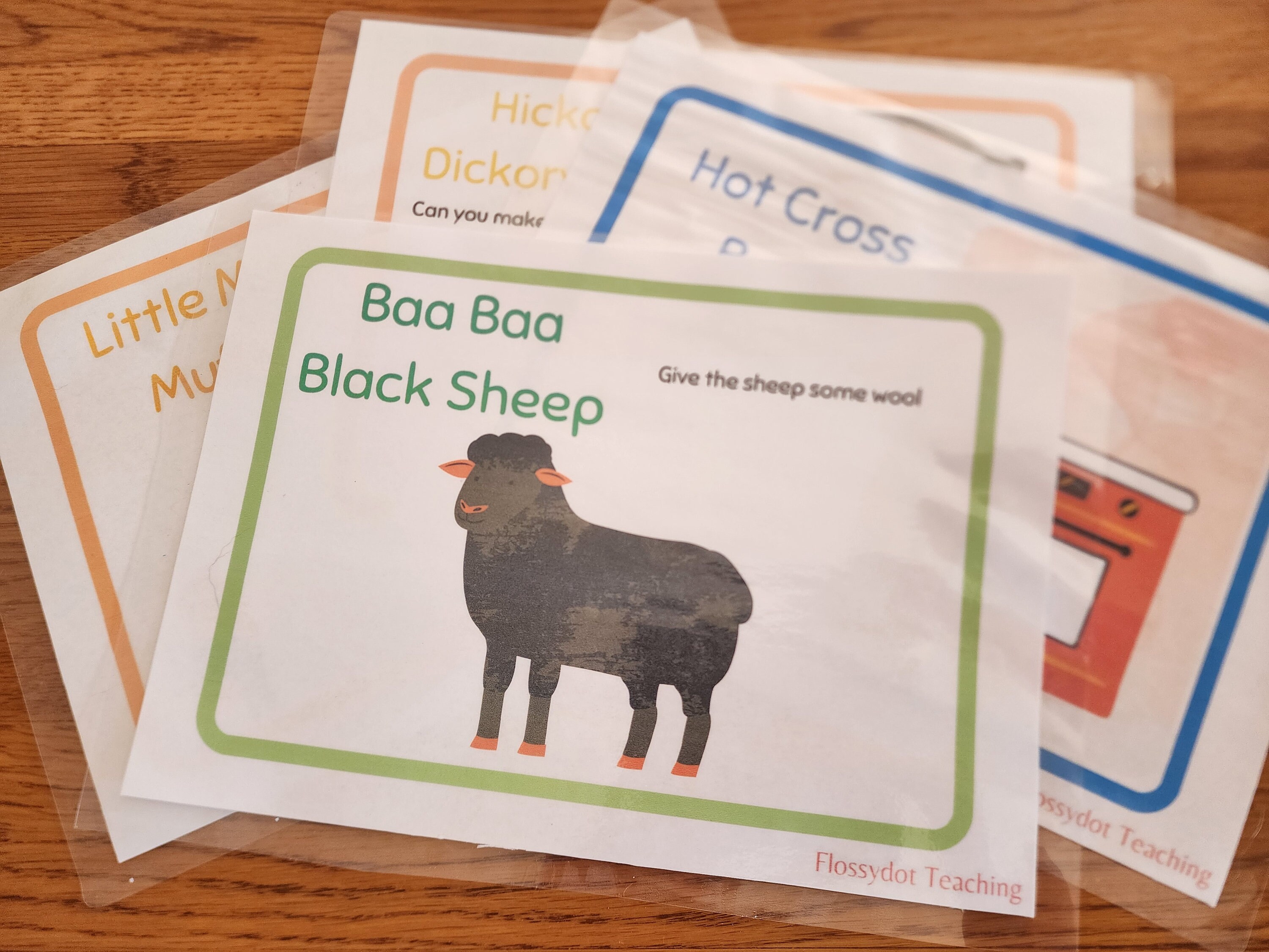 Nursery Rhyme Playdough Mats Preschool Printables Educational Fun Etsy